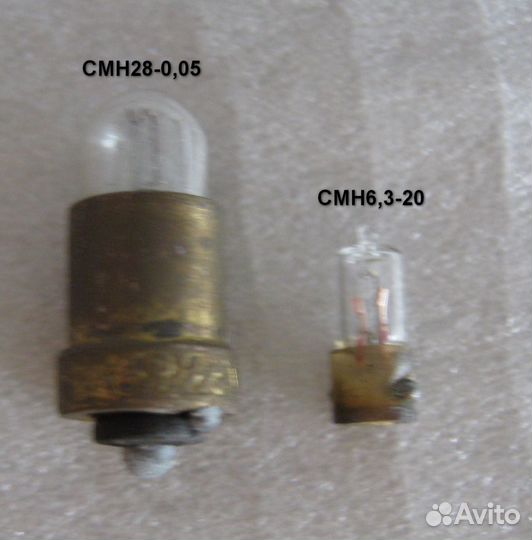 Лампы накаливания,миниатюрные