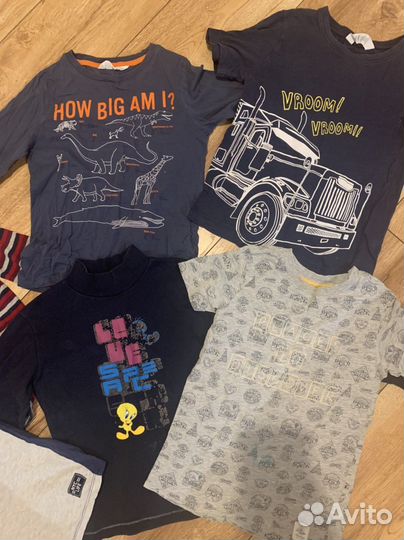 Пакет летних вещей на мальчика размер 122 128
