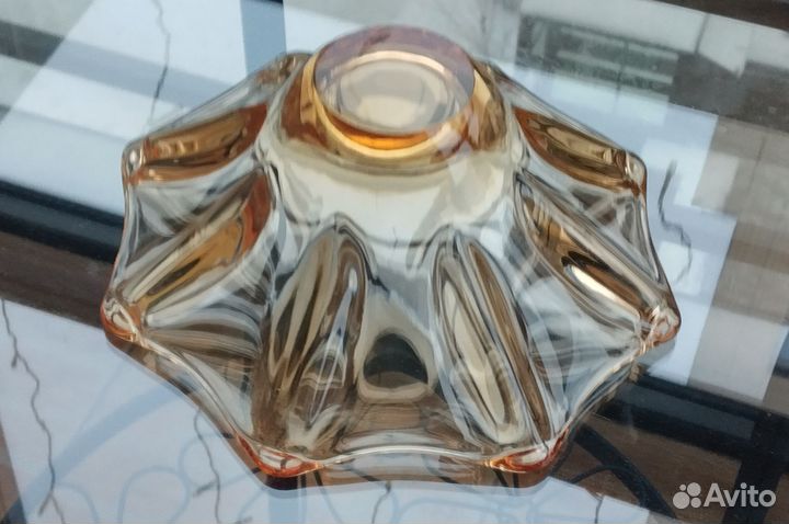 Конфетница (Ленинград,завод художественного стекла