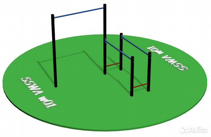Уличный спортивная площадка