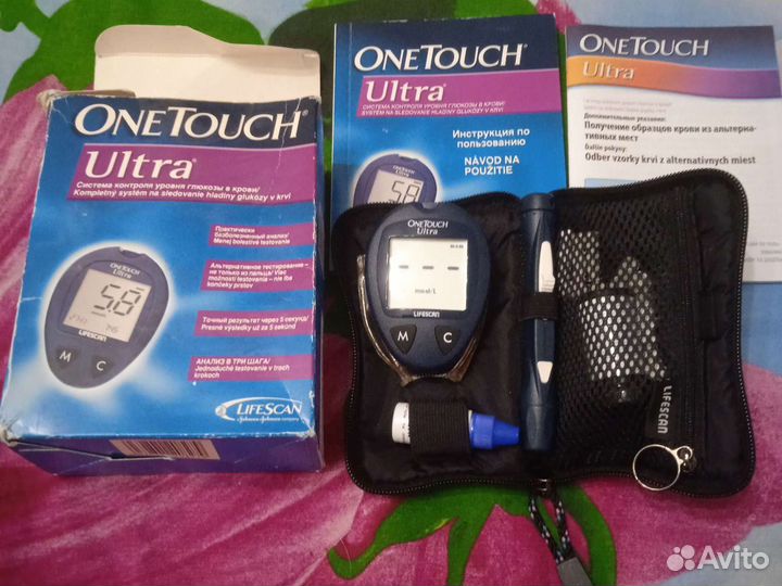 Глюкометр one touch ultra