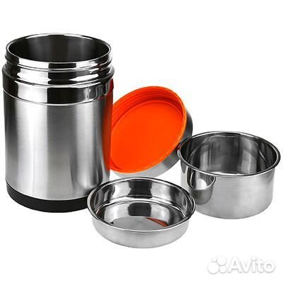 Термос ланч-бокс/ термоконтейнер металл в ассортим