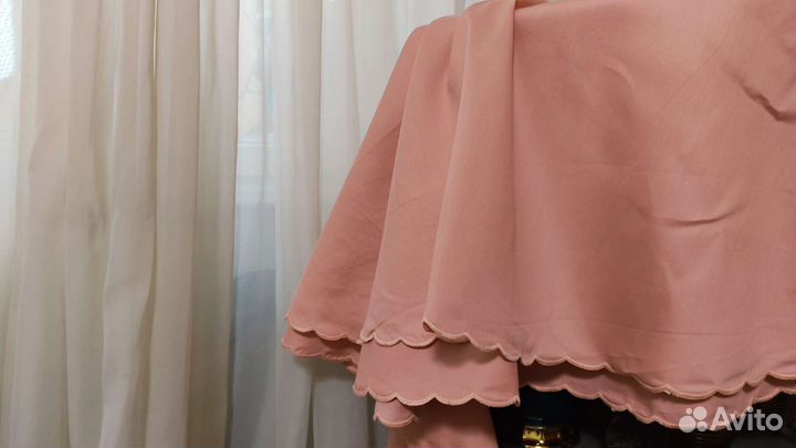 Скатерть круглая хлопок