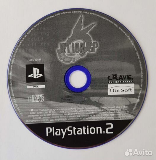 PS2. Jet Ion GP. Лицензия