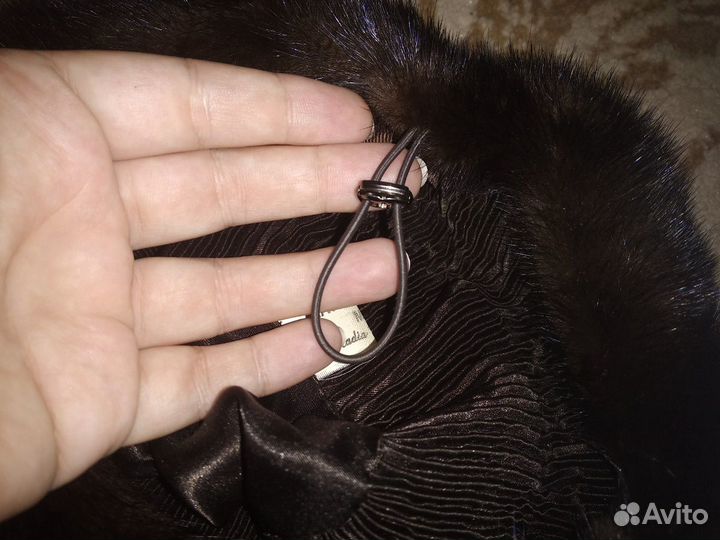 Берет норковый