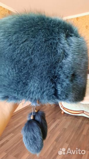 Шапка женская песец