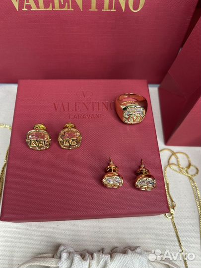 Серьги Valentino новые