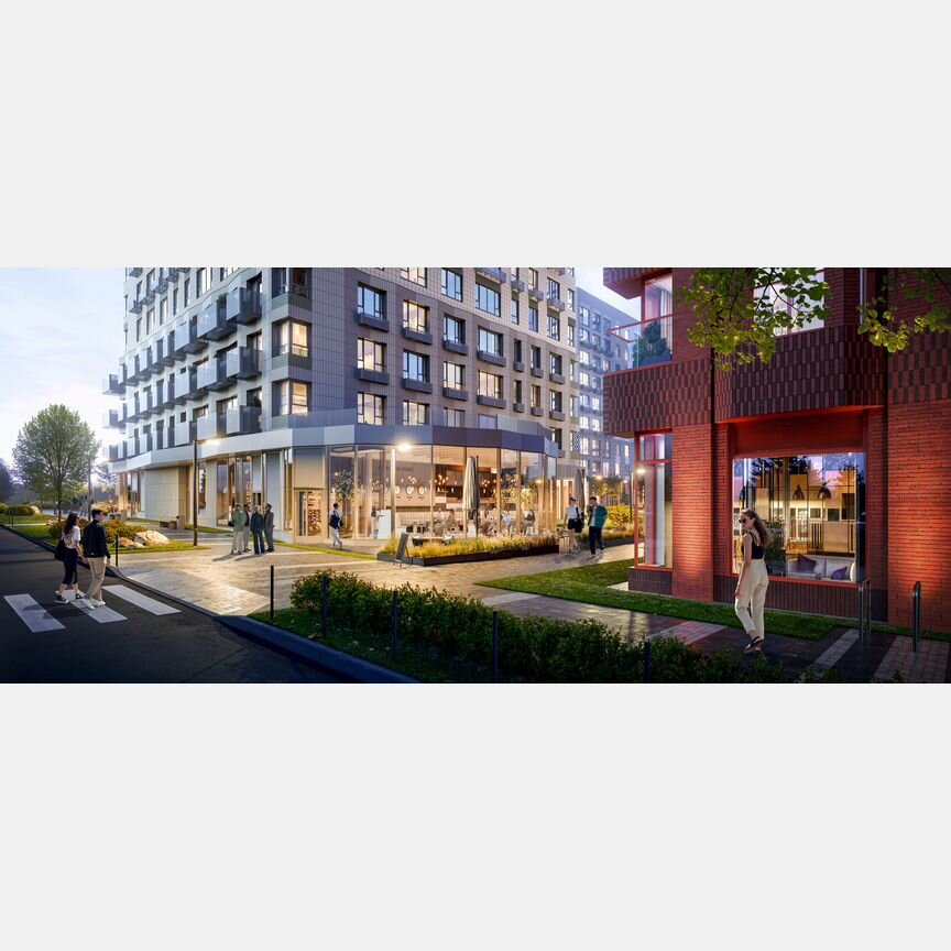 2-к. квартира, 49,3 м², 8/20 эт.