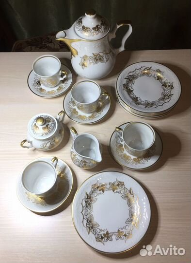 Сервиз кофейный. Фарфор. Польша. Karolina