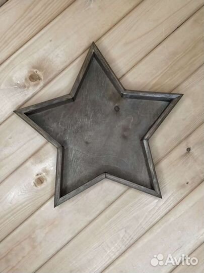 Бокс из массива сосны звезда