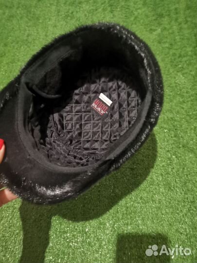 Мужская зимняя шапка, короткая нерпа, р. 57