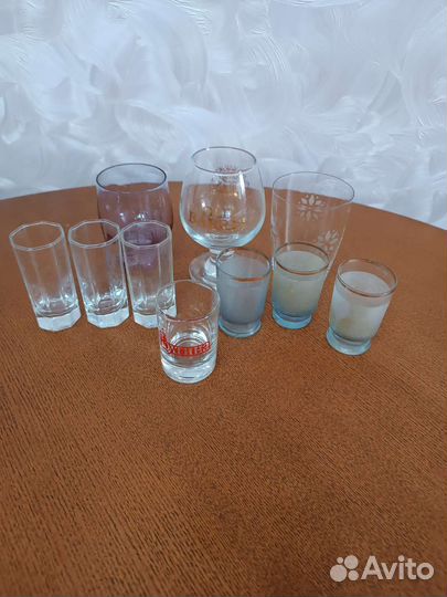 Посуда для дачи, кружки, рюмки, чайная пара