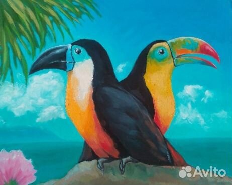 Картины масло, акрил на заказ