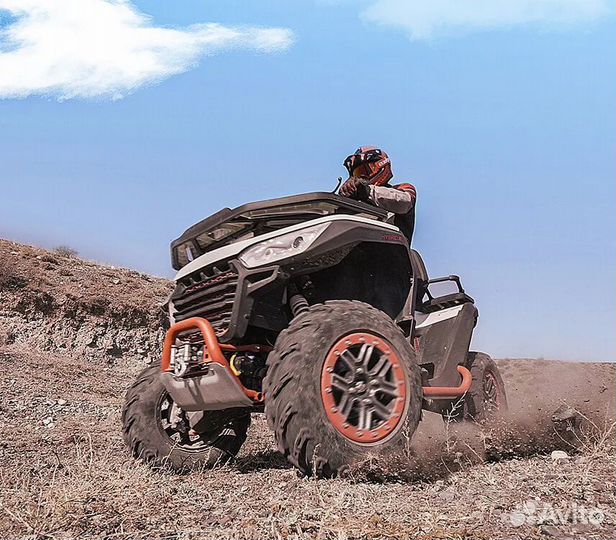 Квадроцикл Segway snarler AT6 SE бело-красный