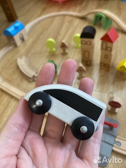 Деревянная железная дорога IKEA