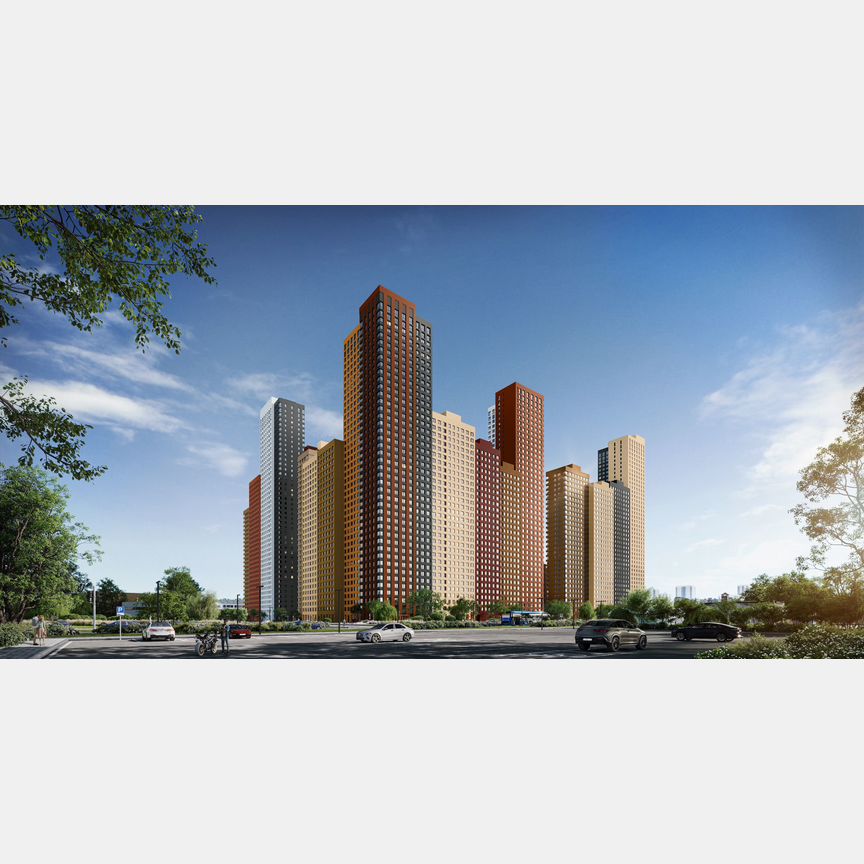 1-к. квартира, 52,6 м², 32/32 эт.