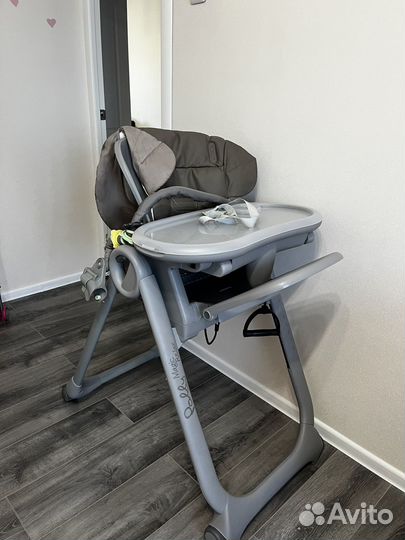 Стульчик для кормления chicco polly