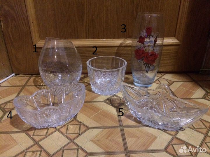 Вазы, конфетницы, салатницы