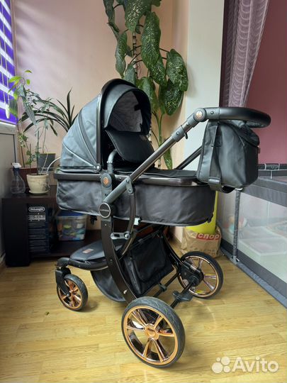 Коляска трансформер 3 в 1 luxmom 608