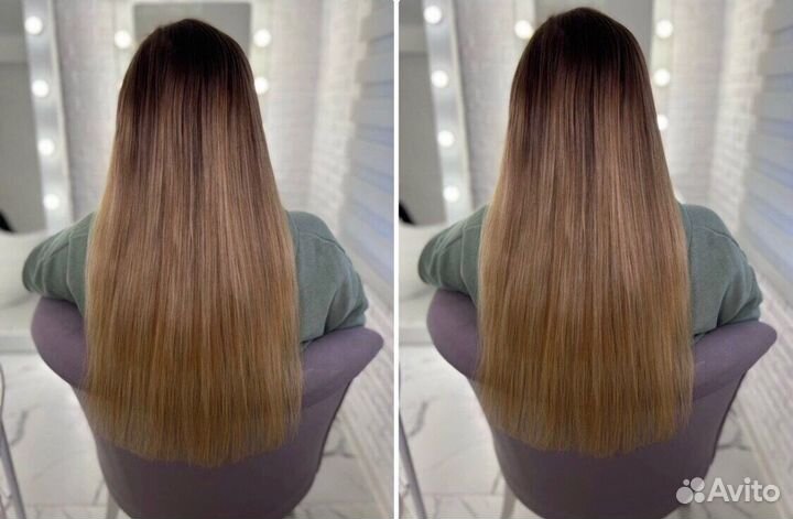 Наращивания волос, коррекция, снятия, капсуляция