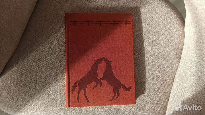 Винтажный альбом фото-книга про лошадей