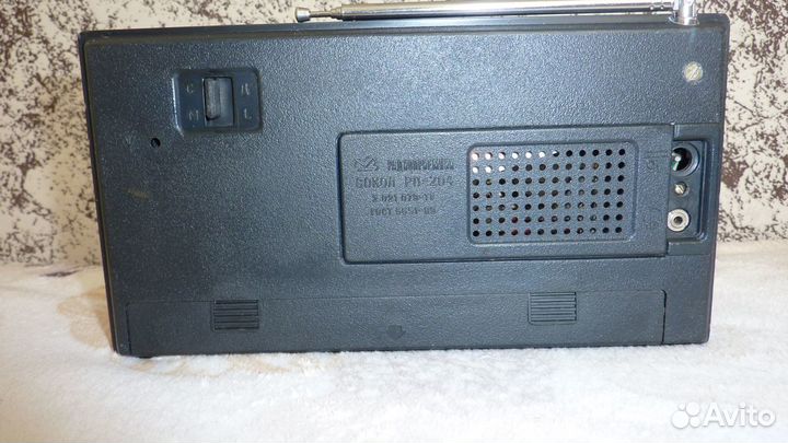 Ретро приемник Сокол 204фм (кт0936)
