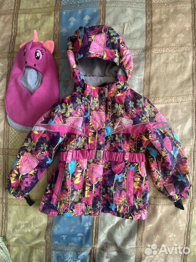 Куртка для девочки 104 oldos