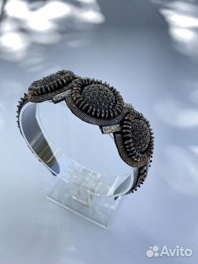 Ободок для волос ручной работы