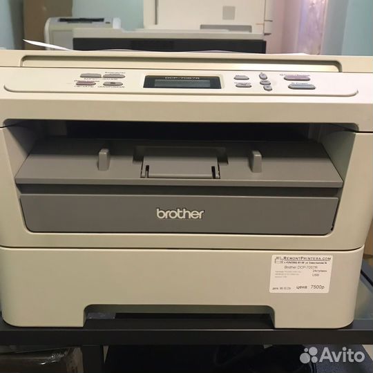 Мфу лазерный 3-в1 сканер копир принтер brother