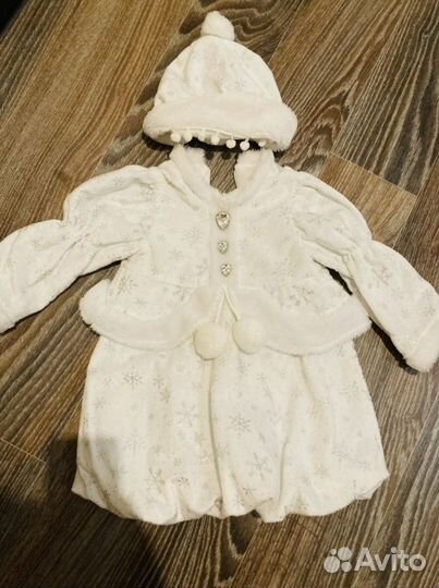 Костюм новогодний снежинка снегурочка