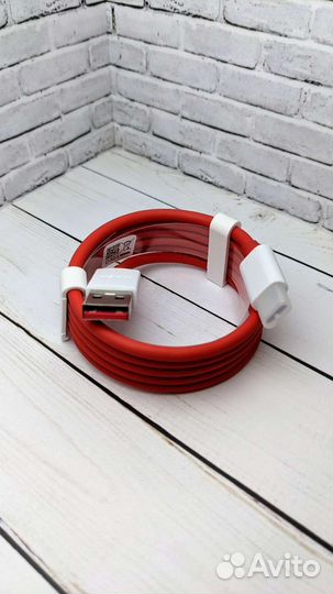 Зарядный кабель для OnePlus, красный