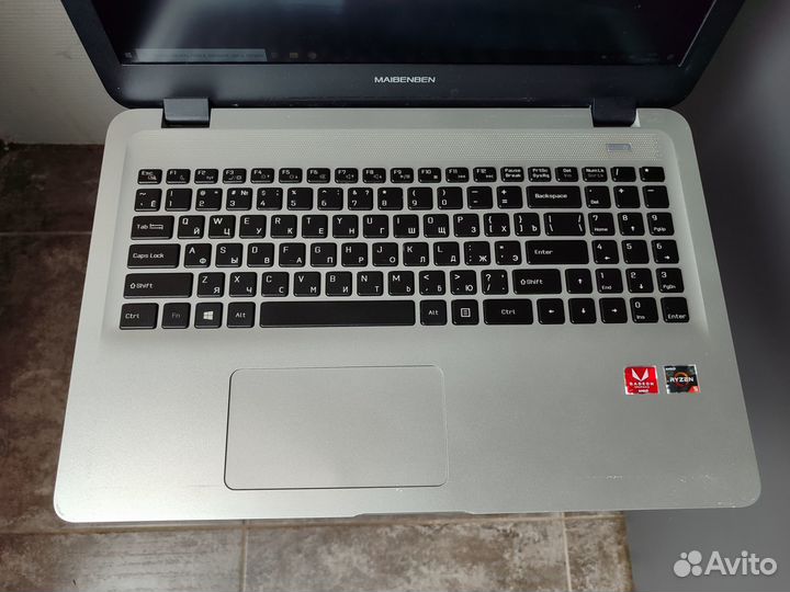 Игровой ноутбук Ryzen 5/Vega8-2Gb/DDR4-8Gb/SSD/FHD