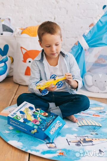 Эврики Набор для опытов Воздухомобиль