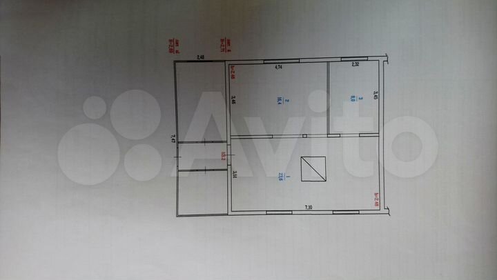 Дом 45 м² на участке 8 сот.