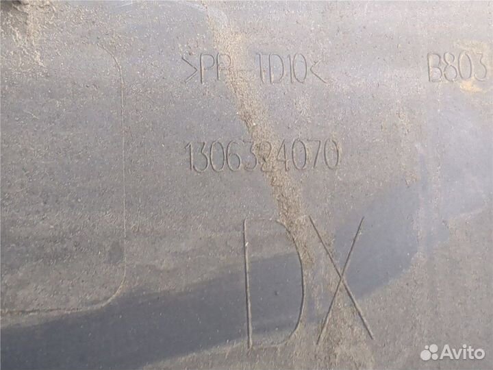 Молдинг двери Citroen Jumper (Relay) 2014, 2015