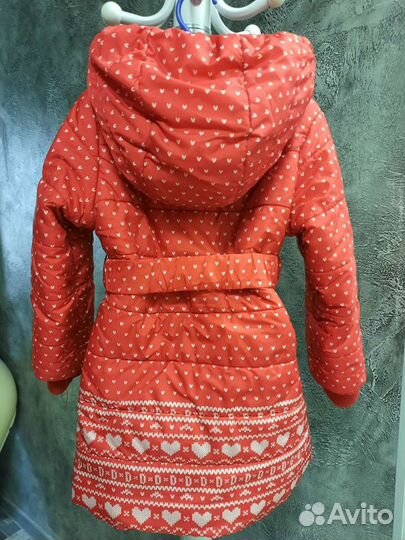 Куртка для девочки размер 98