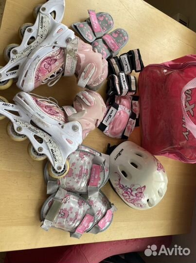 Ролики раздвижные 30-33