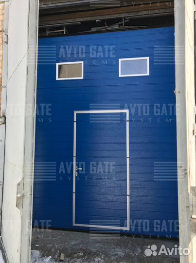 Ворота гаражные секционные