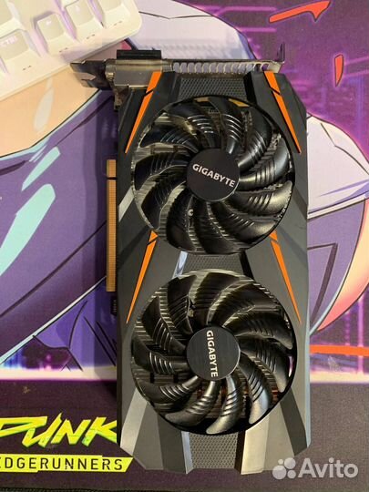 Видеокарта GeForce GTX 1060 windforce OC 6G