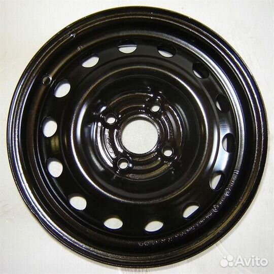 Тзск Renault Logan : 6x15 4*100 Et:40 Dia:60,1 Чер