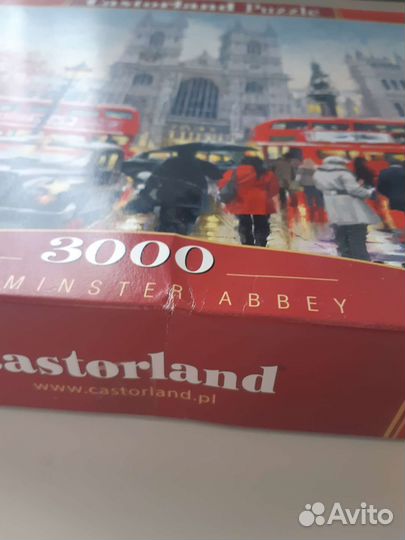 Пазл Лондон 3000 деталей (castorland puzzle)