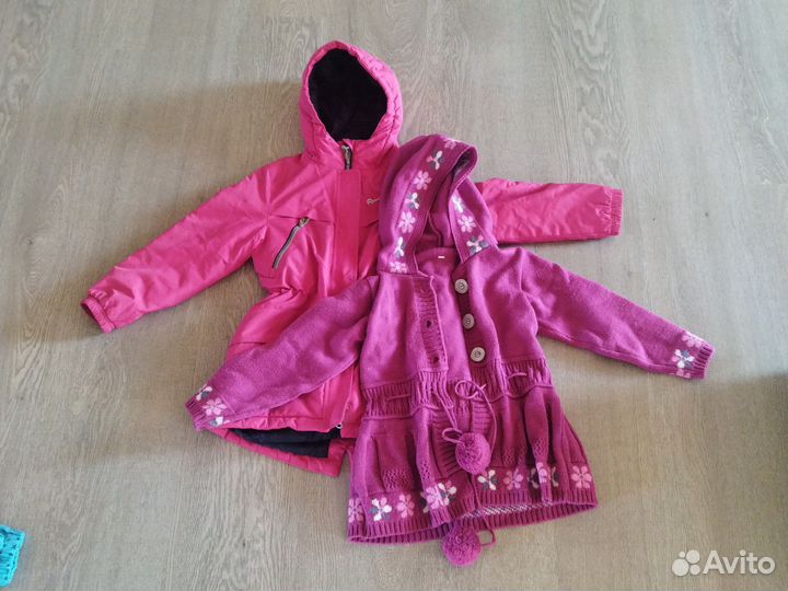 Куртка для девочки 116