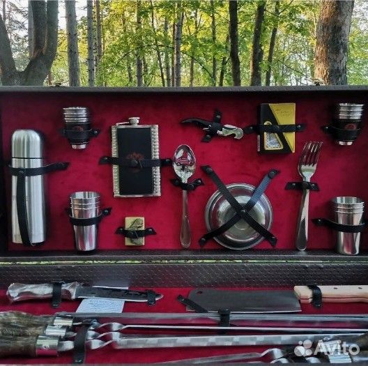 Шашлычные набор в подарочном кейсе №12