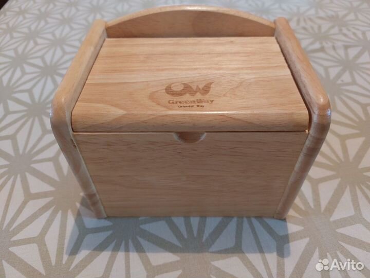 Ящичек для соли из Гевеи