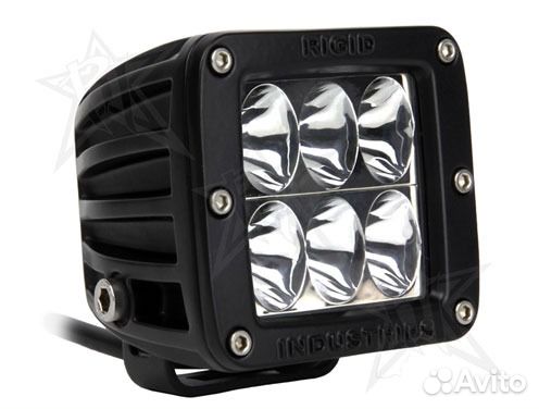 Светодиодные фары ближний Rigid Dually D2, 2шт