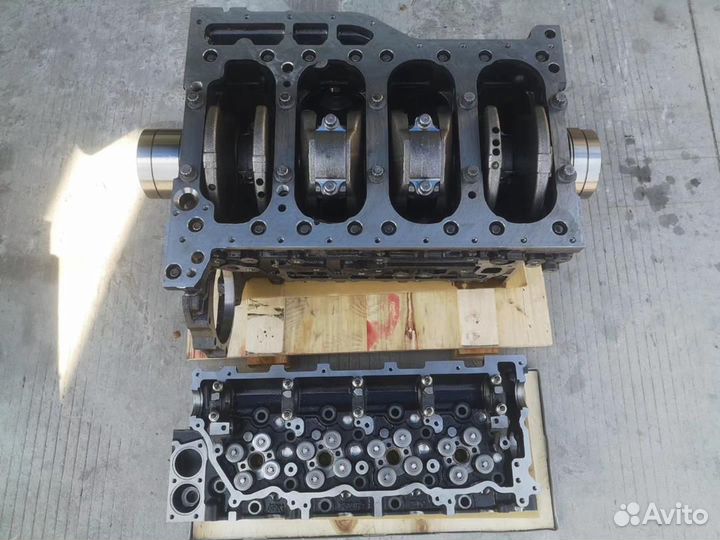 Блок цилиндров 4HK1 Isuzu/Hitachi