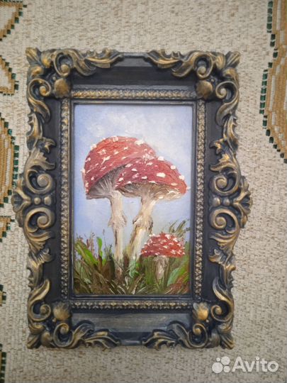 Картина маслом этюд 