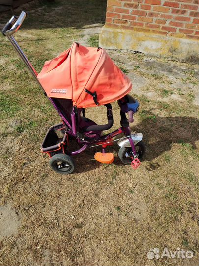 Детский трехколесный велосипед бу