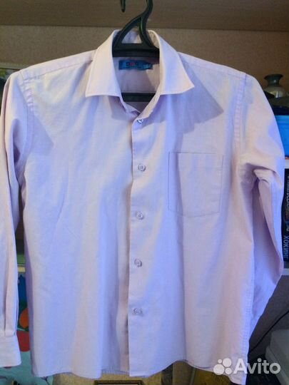 Рубашки, водолазка, для мальчика р. 158