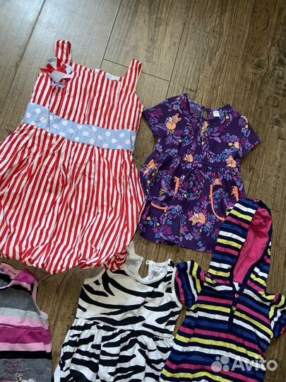 Вещи пакетом на девочку 80-116